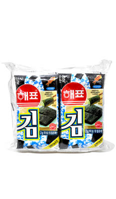 海牌鱿鱼味海苔20g(2g*10小包)