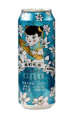 高大师婴儿肥茉莉花茶拉格500ML